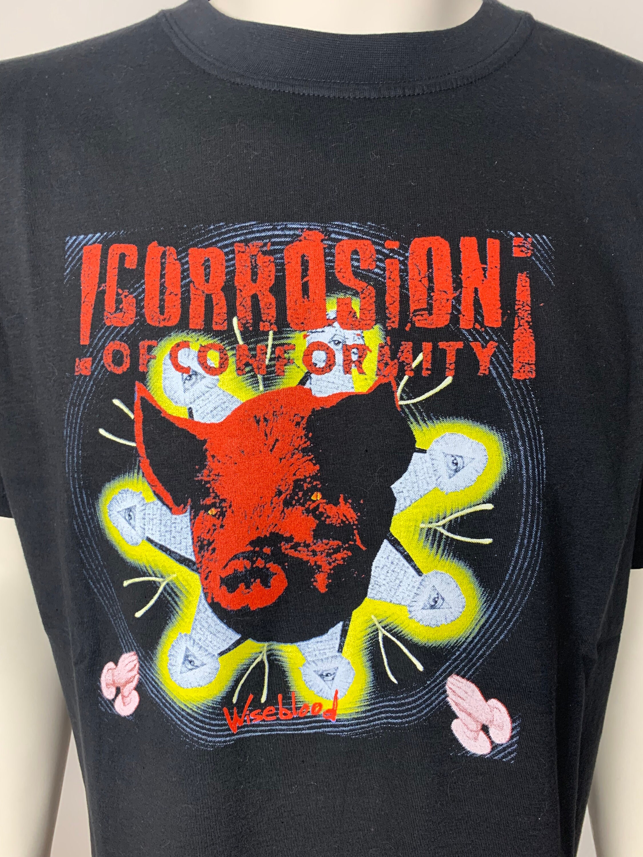 CORROSION OF CONFORMITY 90's T-shirt Vintage / Wiseblood CORROSION OF CONFORMITY 90's T-shirt Vintage / Wiseblood