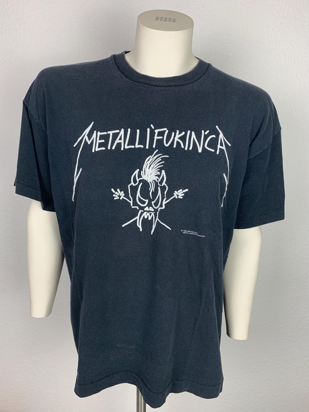 METALLICA 1993 T-shirt Vintage / Metalli'fukin'ca / Brockum
