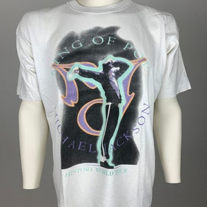 MICHAEL JACKSON 1996 T-Shirt Vintage / History World Tour / King Of Pop