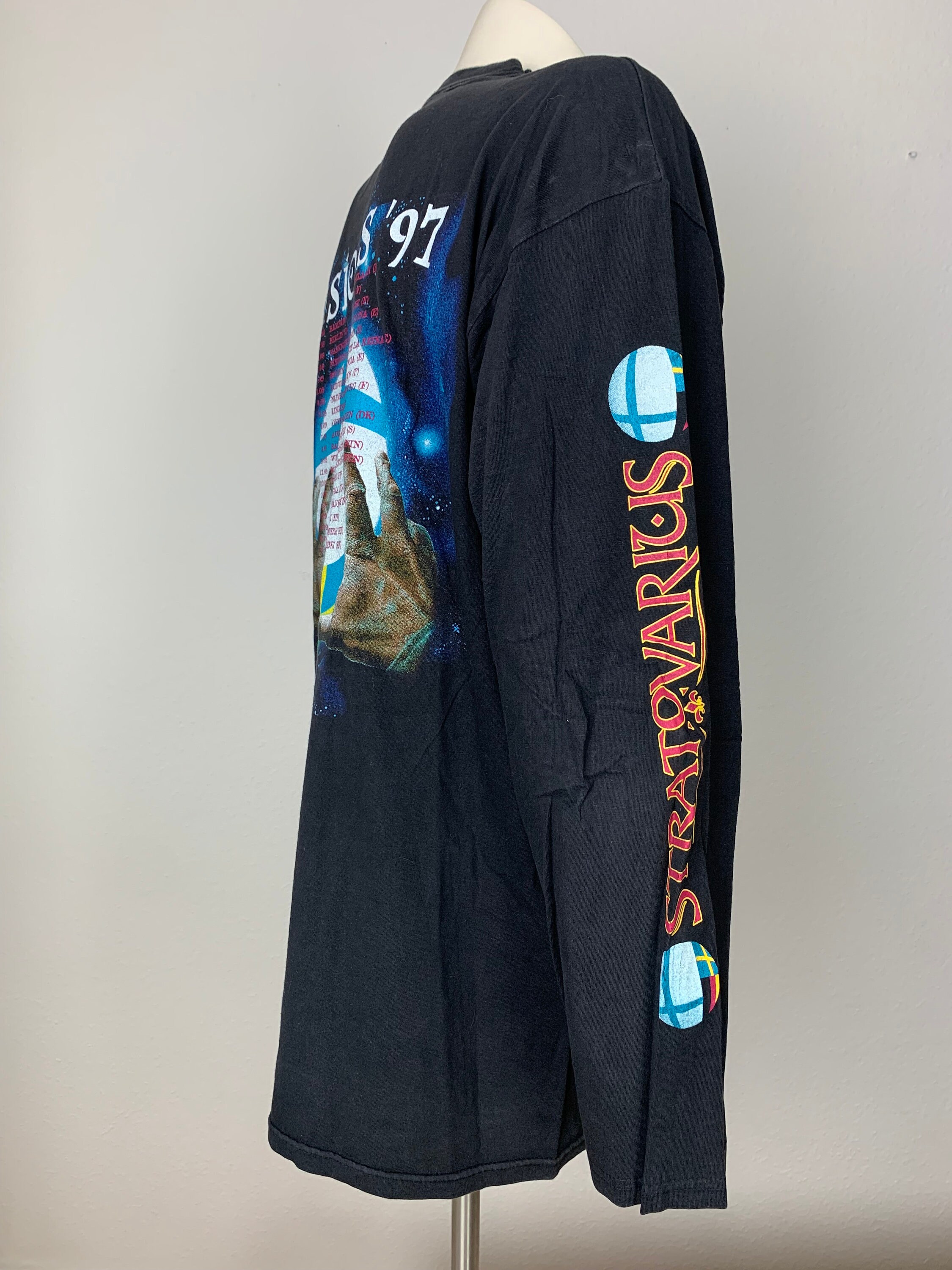 STRATOVARIUS 1997 T-shirt Vintage / Visions' 97 - Etsy