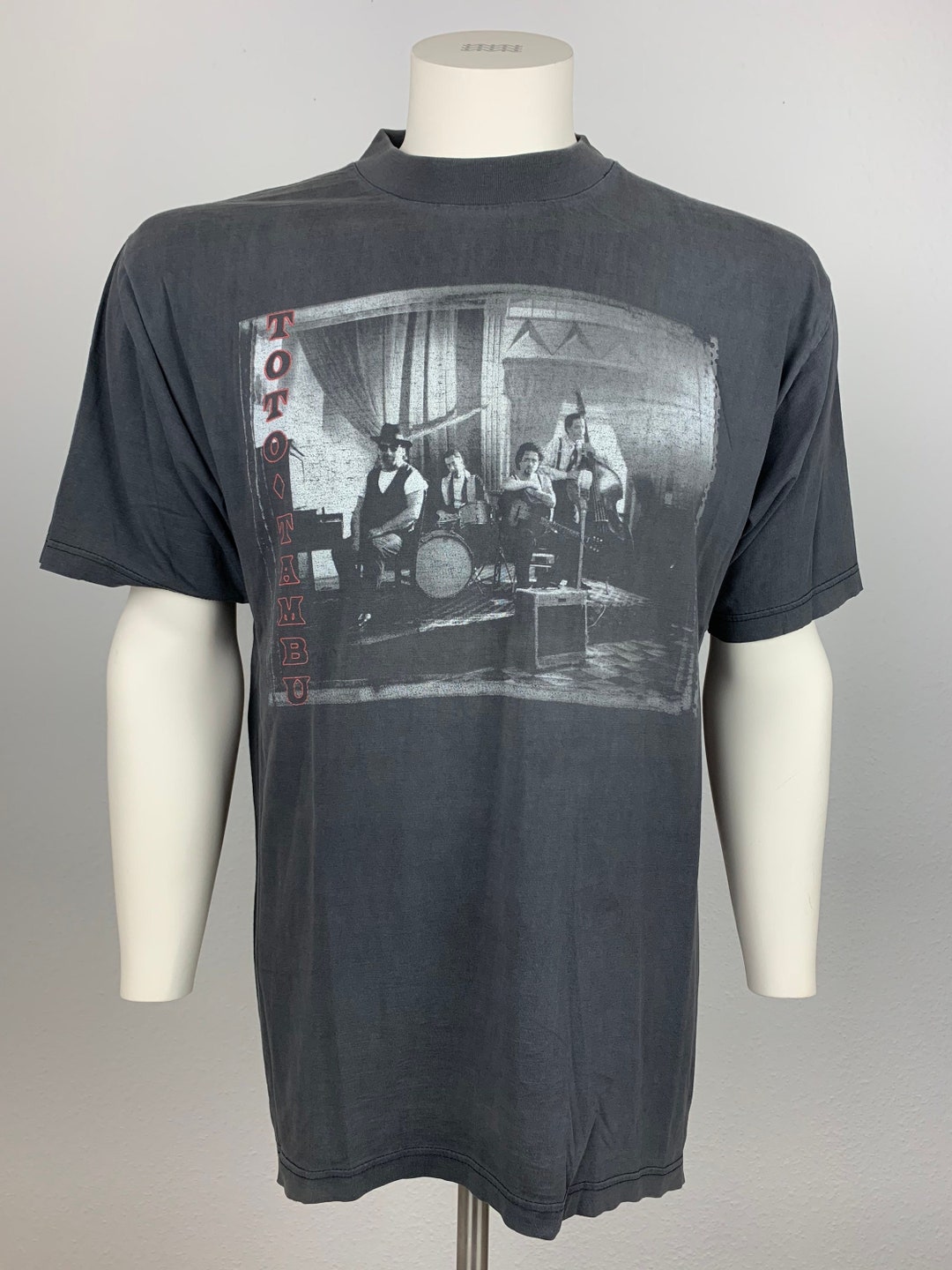 TOTO 1995 T-shirt Vintage / Tambu / World Tour / Concert Tee