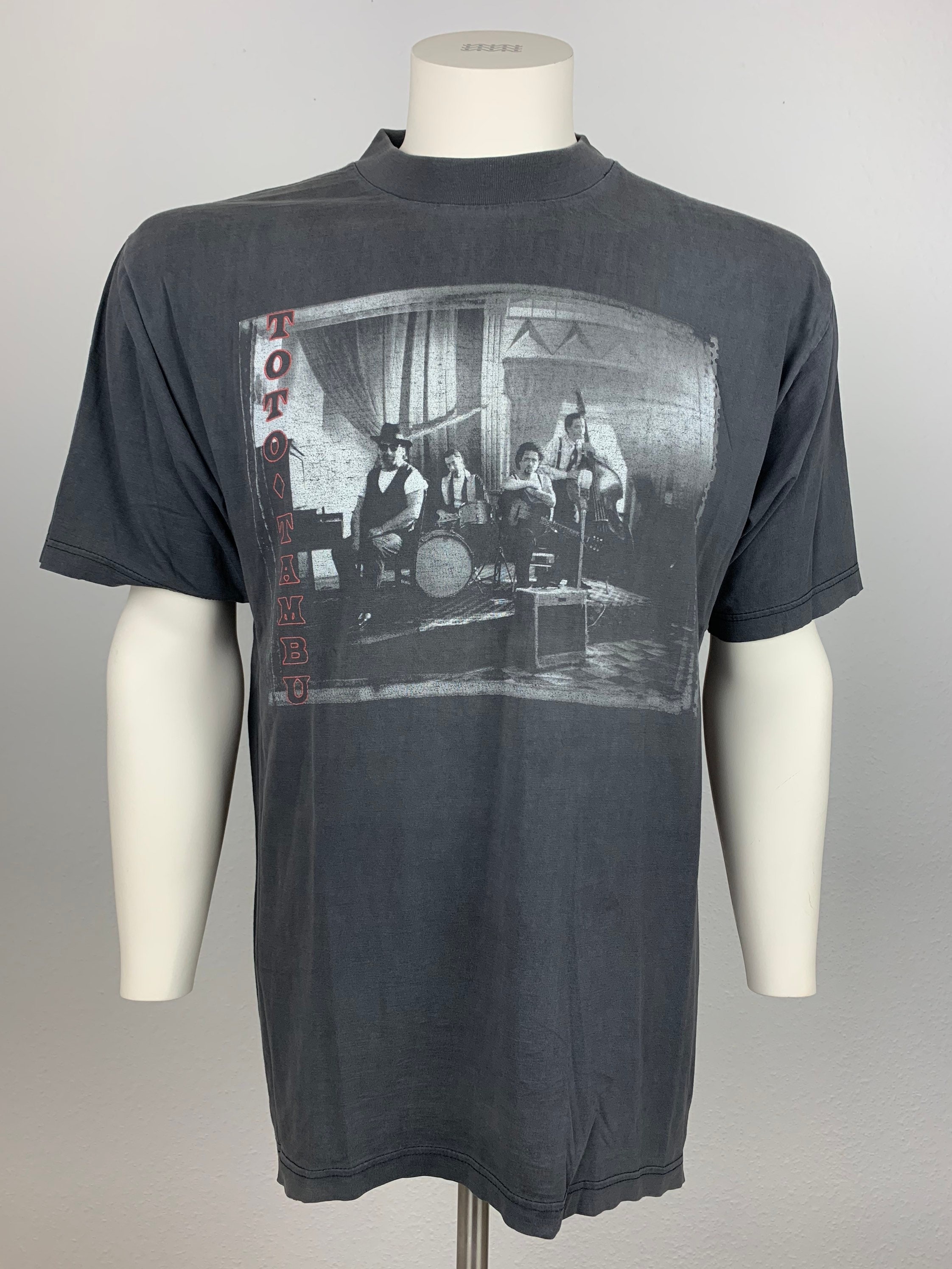 TOTO 1995 T-shirt Vintage / Tambu / World Tour / Concert Tee