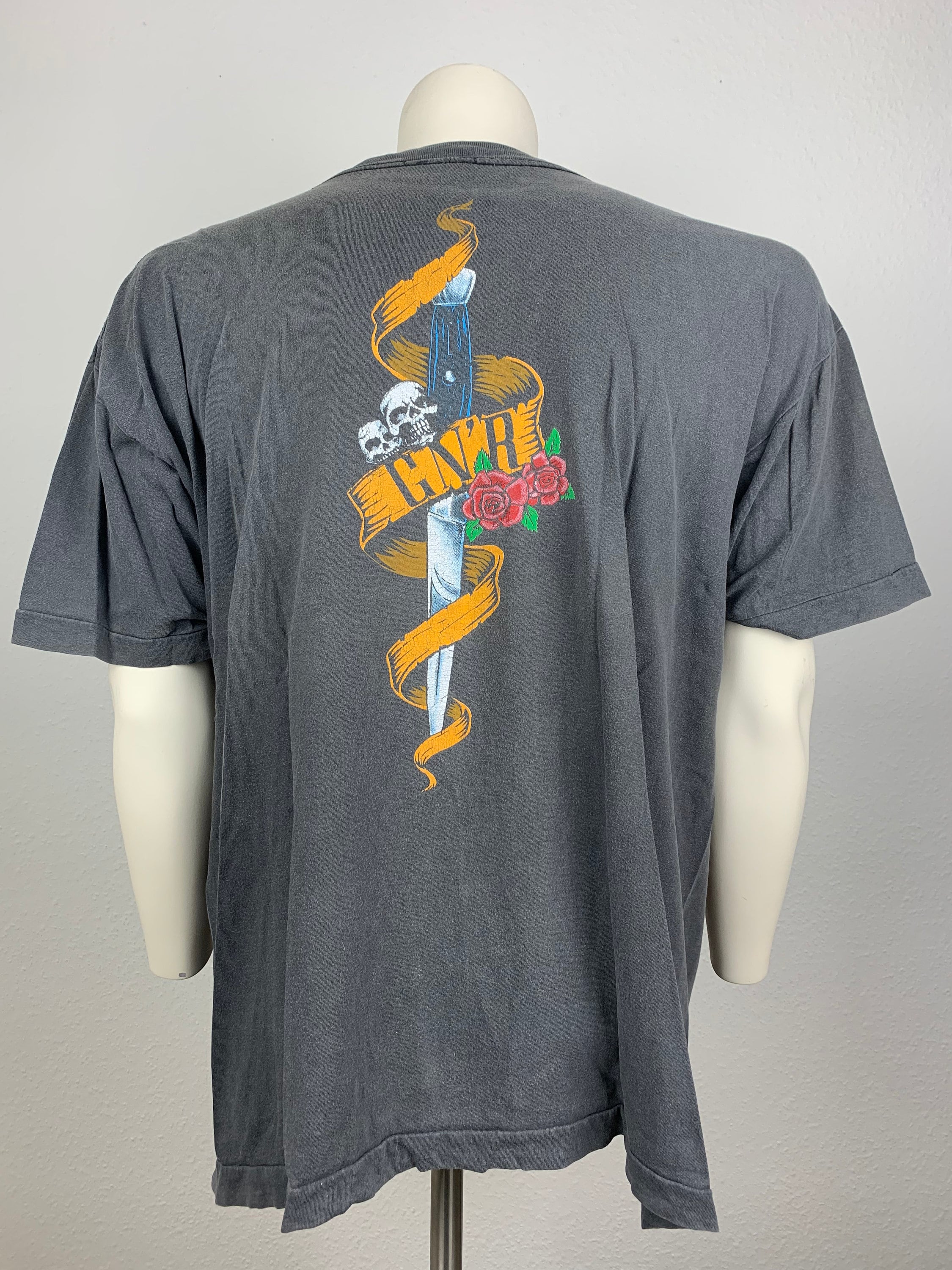 GUNS N ROSES 1990 T-shirt Vintage - Etsy