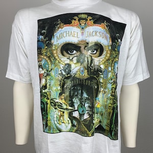 MICHAEL JACKSON 90’s T-Shirt Vintage / Dangerous / King Of Pop / Concert Tee