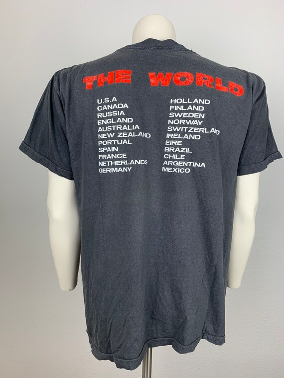 BON JOVI 1989 Tシャツ ヴィンテージ / ザ・ワールド