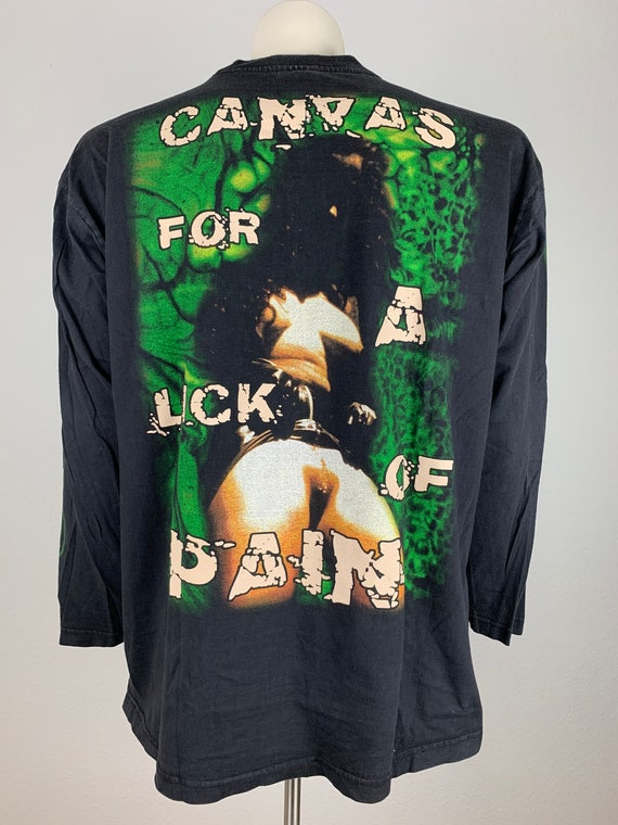 CRADLE OF FILTH 1999 T-shirt Vintage / Canvas for A Lick of Pain