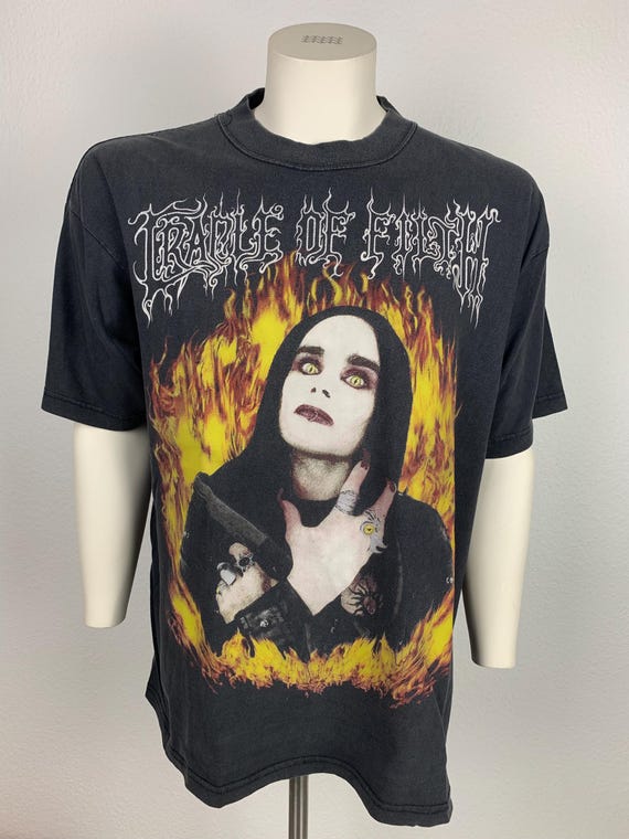 CRADLE OF FILTH 1999 T-shirt Vintage / Wanker - Etsy