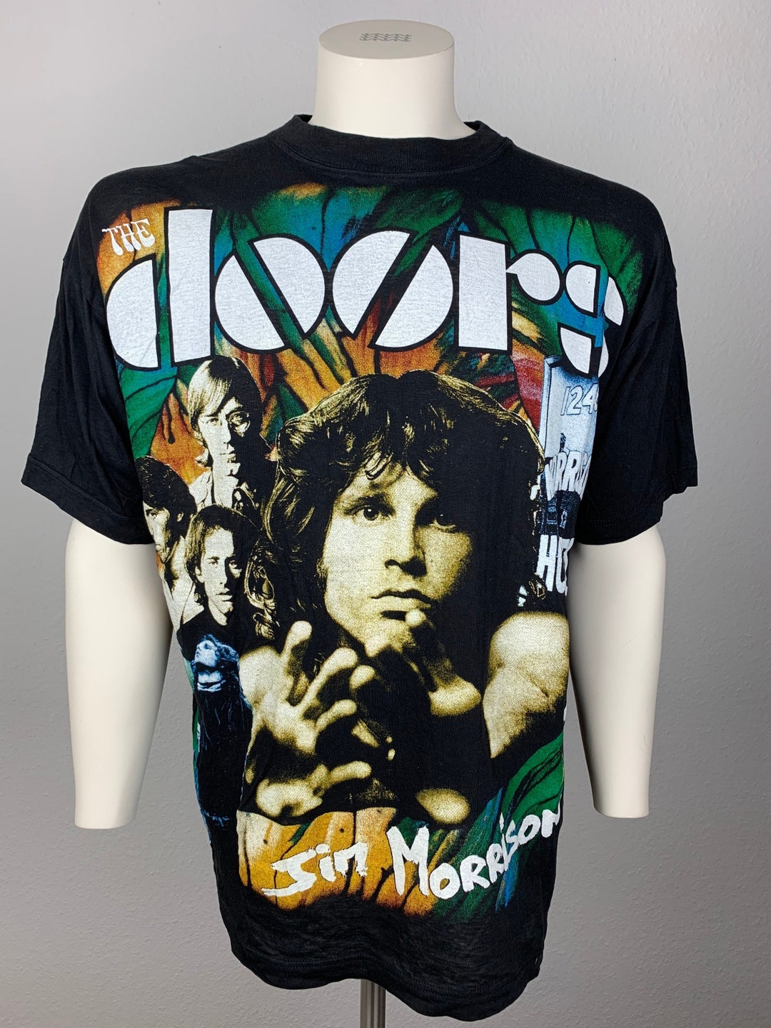 JIM MORRISON Tshirts　 90年代 90's Vintage THE DOORS Jim Morrison the End T Shirt Large With