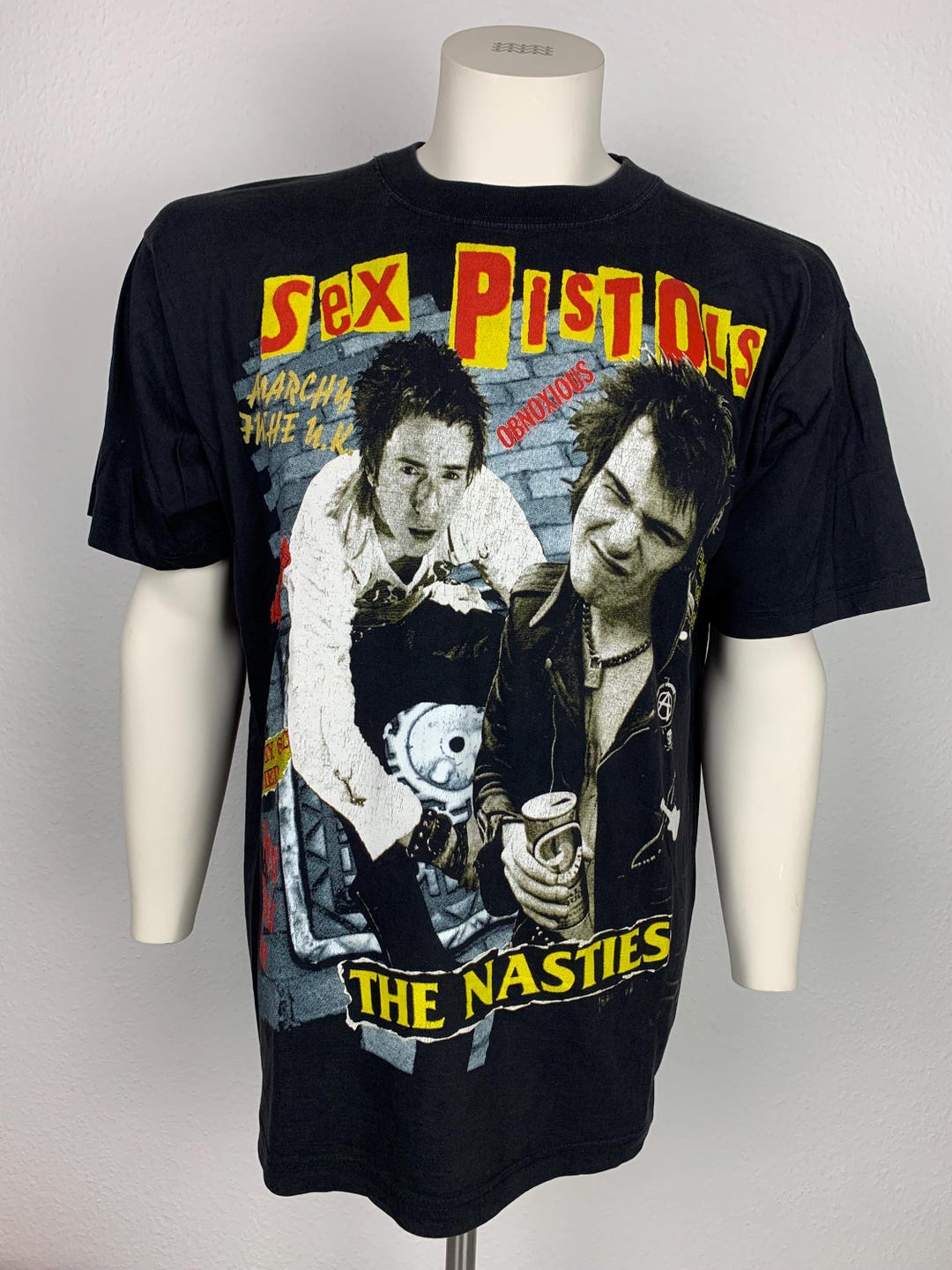 SEX PISTOLS 90's T-shirt Vintage / the Nasties - Etsy