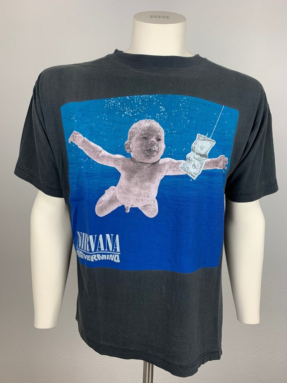 NIRVANA 90s T-shirt Vintage / Kurt Cobain / Nevermind - Etsy