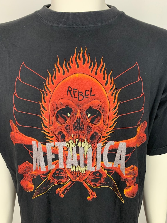 METALLICA 90's T-shirt Vintage / Pushead Artwork - Etsy