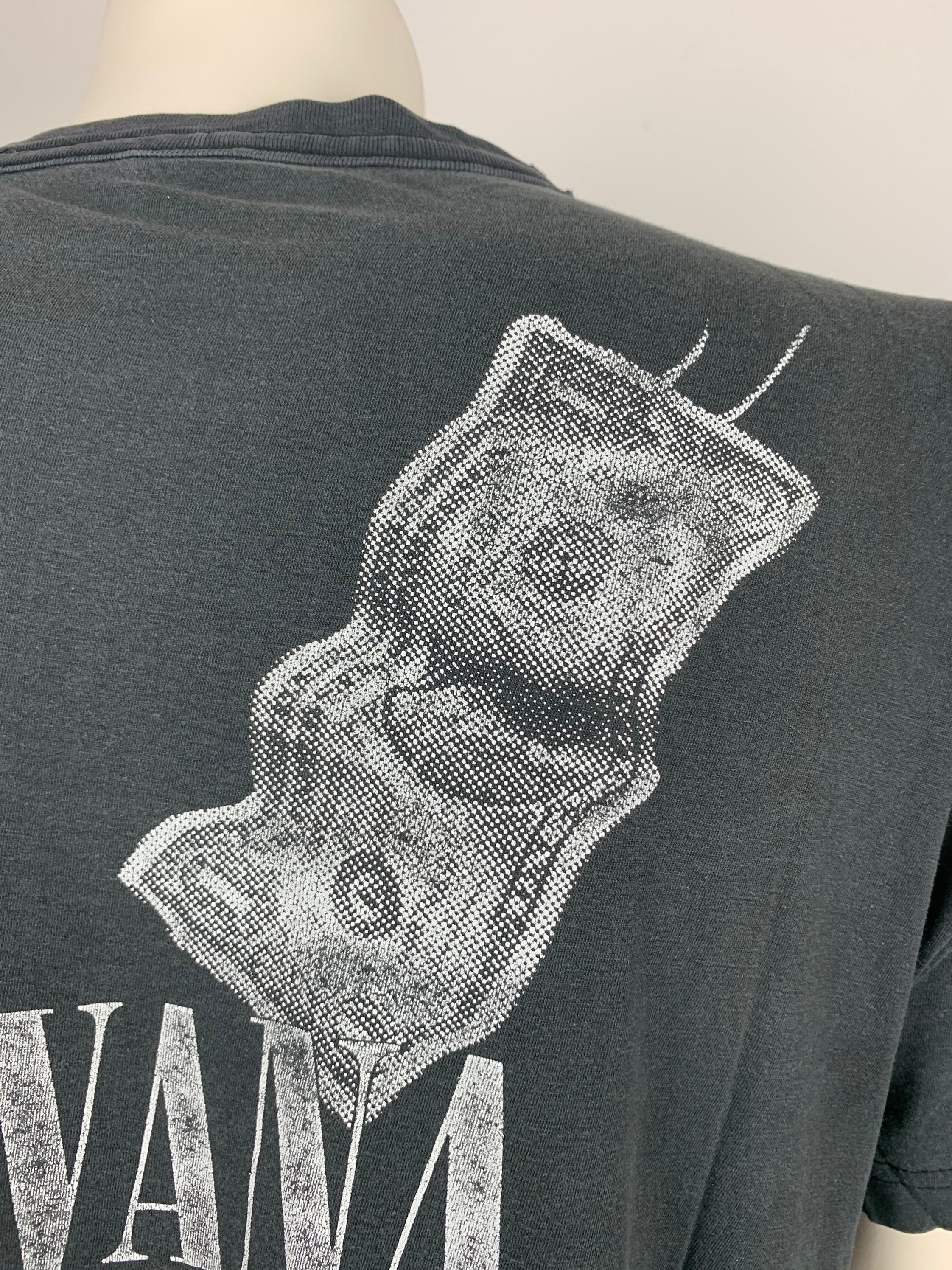 NIRVANA 90's T-shirt Vintage / Kurt Cobain / Nevermind - Etsy