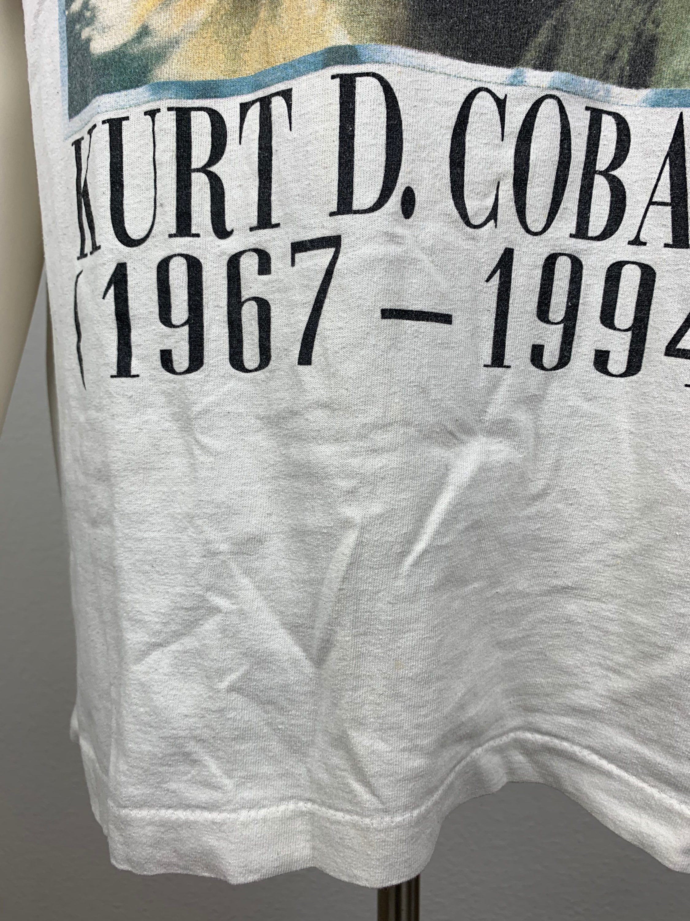 NIRVANA 1994 Tシャツ ヴィンテージ / カート・コバーン / 音楽の終焉 