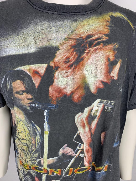 BON JOVI 90's T-shirt Vintage / Cross Road - Etsy