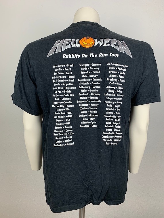 HELLOWEEN 00's Tシャツ / ラビッツ・オン・ザ・ラン・ツアー - Etsy 日本