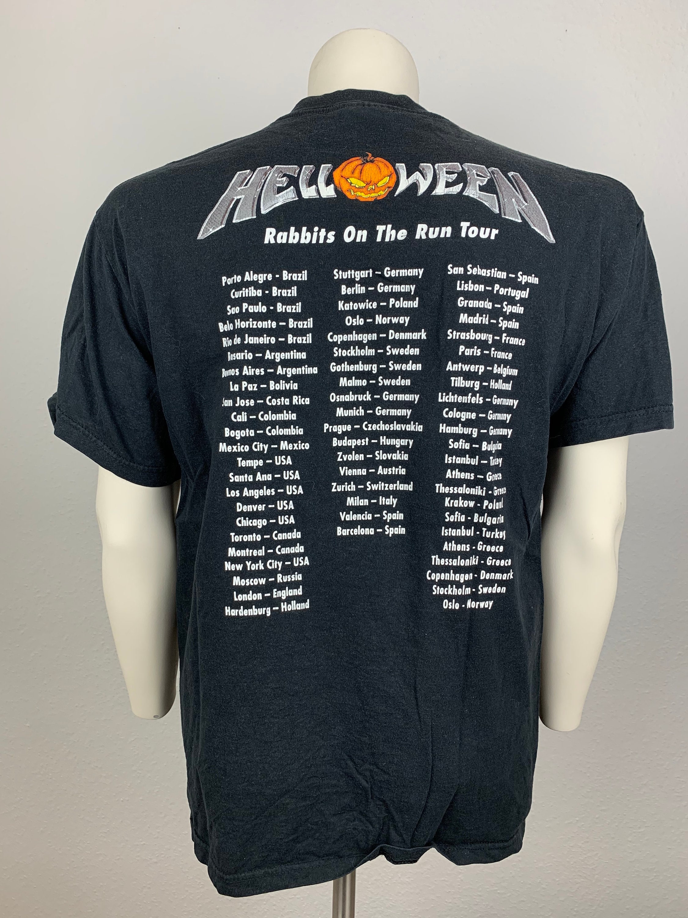 HELLOWEEN 00's Tシャツ / ラビッツ・オン・ザ・ラン・ツアー - Etsy 日本