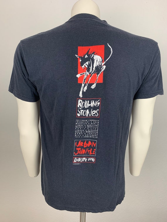 ROLLING STONES T-shirt / Urban Jungle / Europe Tour 90