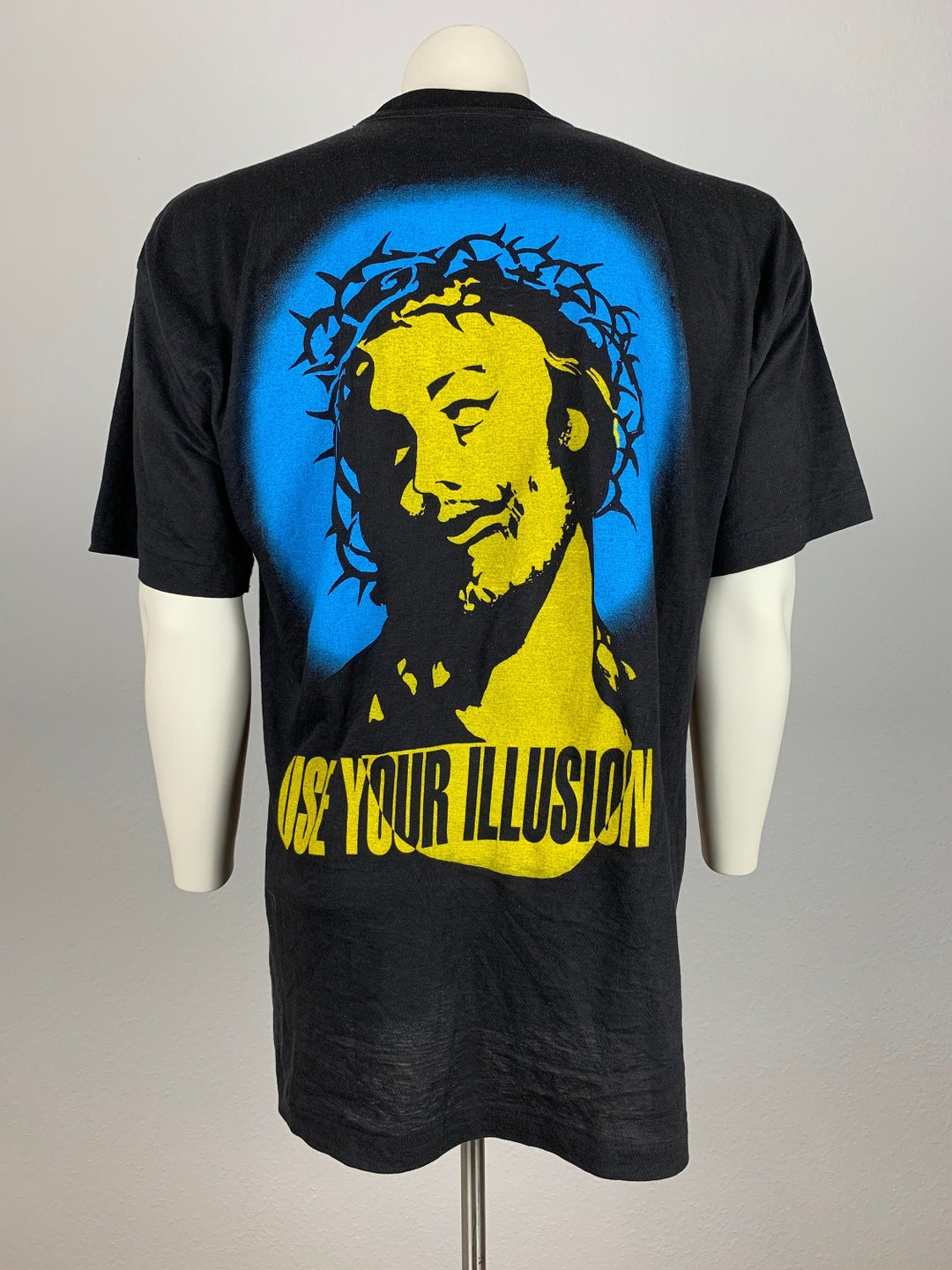 GUNS N ROSES 80's T-shirt Vintage / Axl Rose / Use Your Illusion