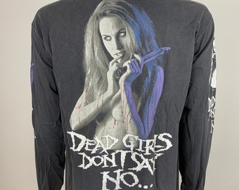 CRADLE OF FILTH 1997 T-shirt Vintage / Dead Girls Don't Say No