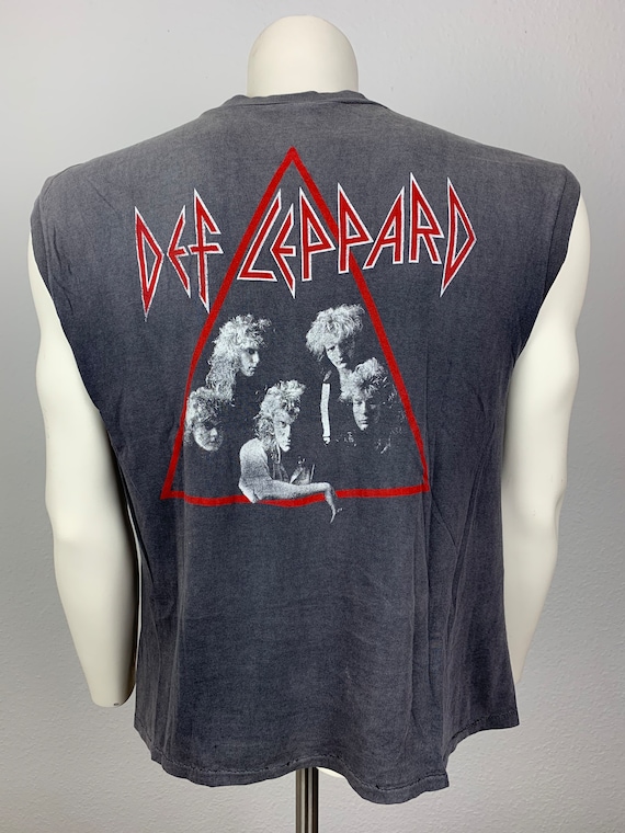 DEF LEPPARD 1987 Sleeveless T-shirt Vintage - Etsy Canada