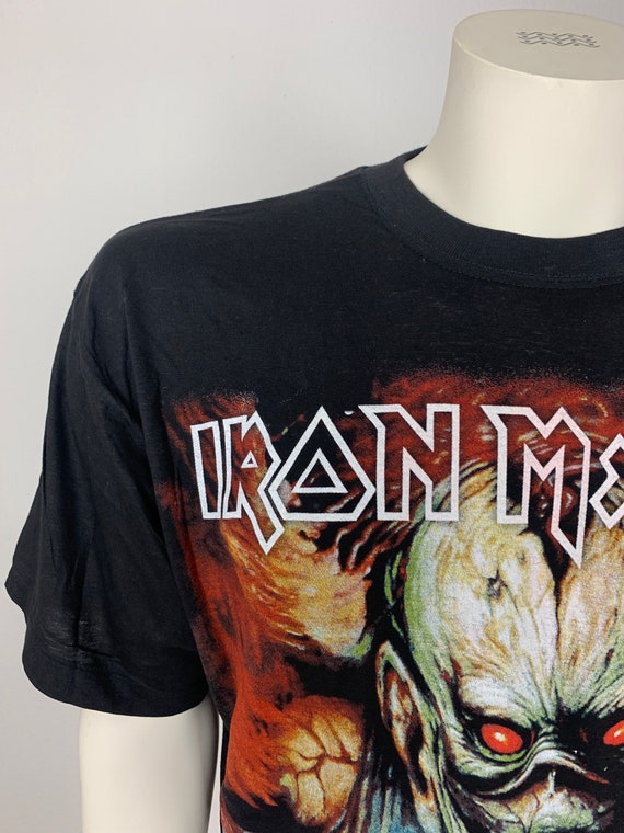 Iron Maiden vintage Tシャツ　Lサイズ VTG 1986 Iron Maiden Vintage Tee T-Shirt Somewhere In Time L