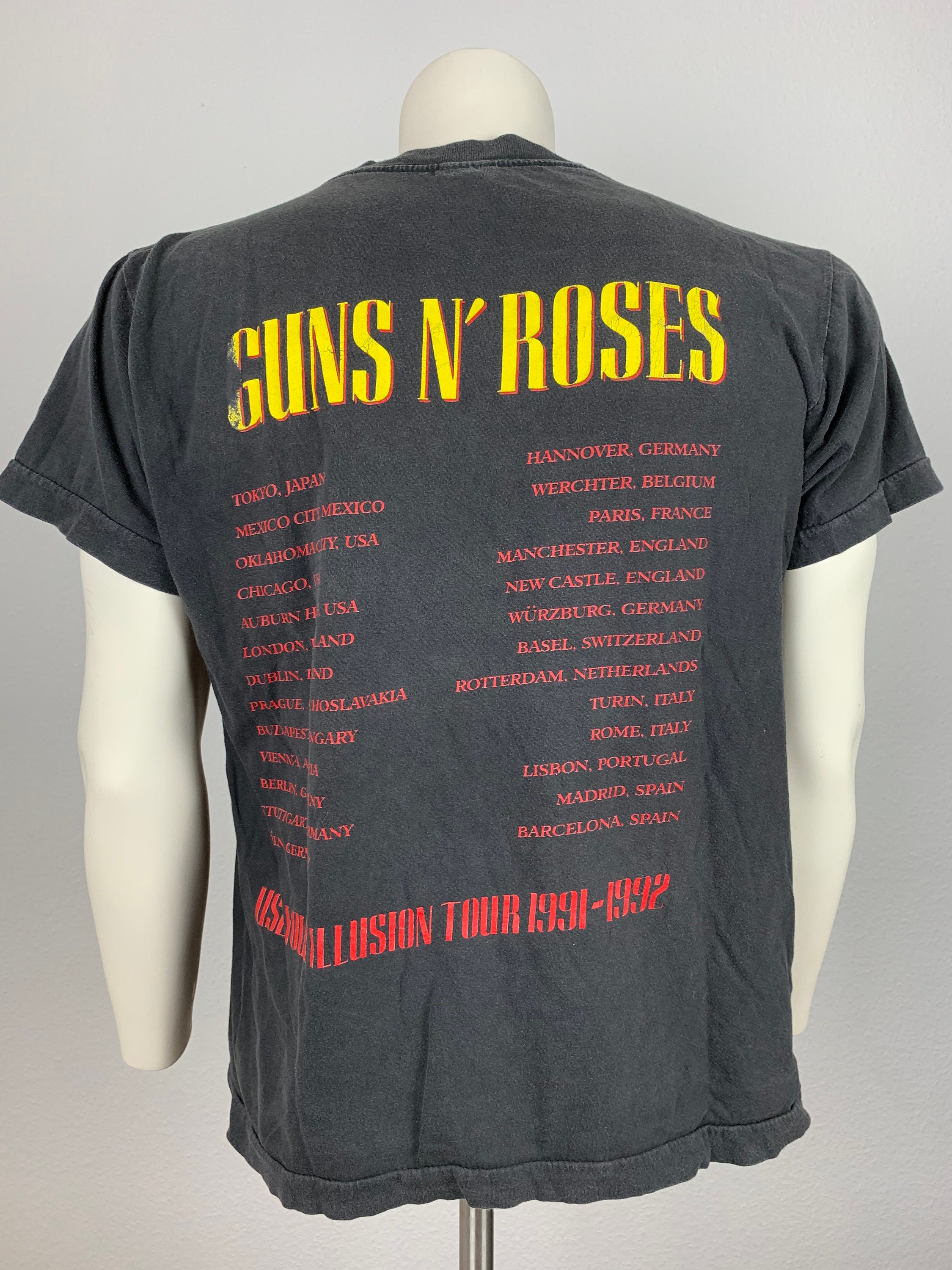 ガンズ・アンド・ローゼズ 1991 Tシャツ ヴィンテージ / ユーズ・ユア