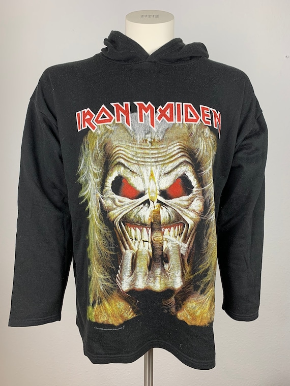 IRON MAIDEN 1997 Sweat Vintage / Eddie / Fuck - Etsy