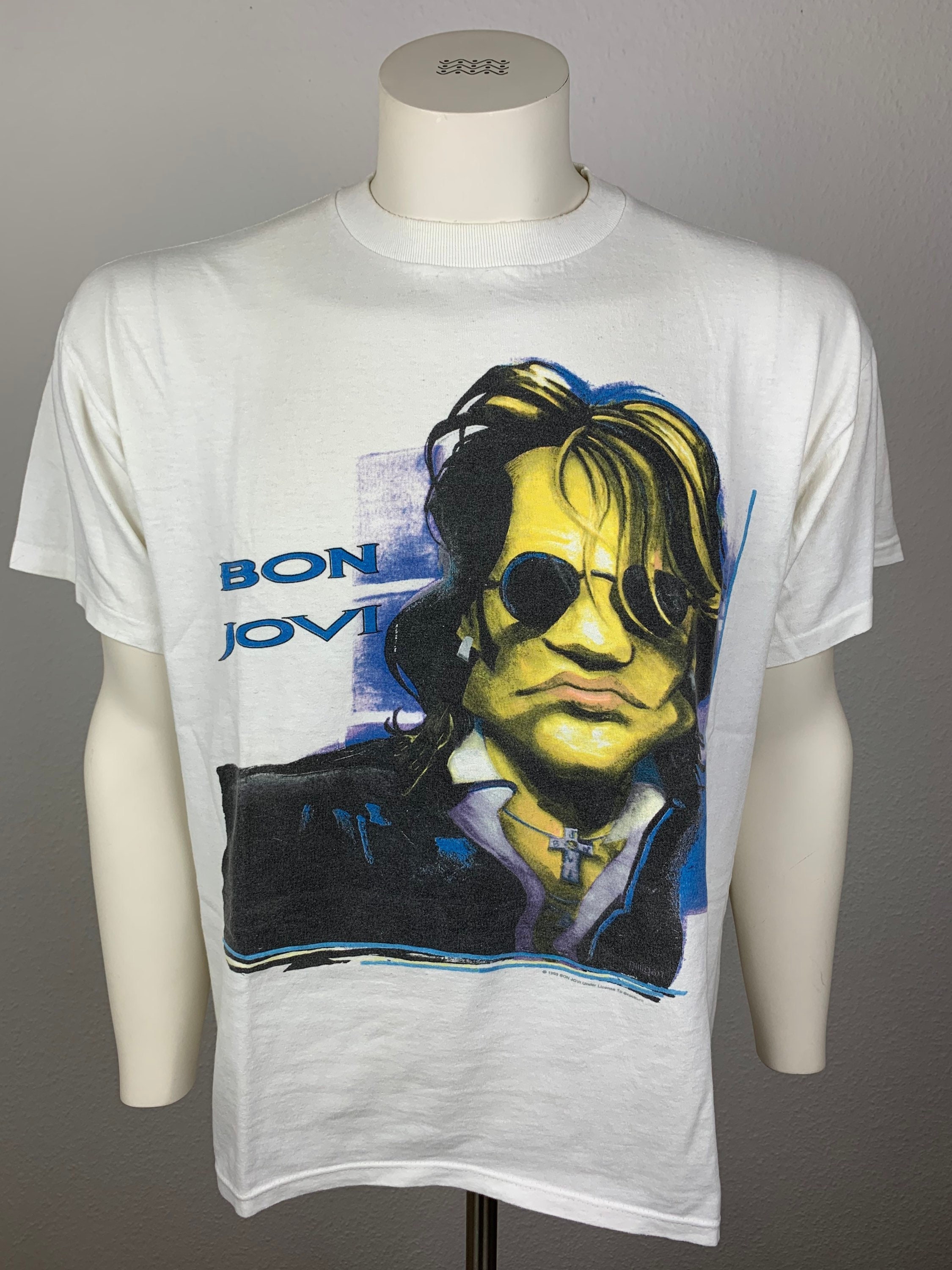 BON JOVI 1993 T-shirt Vintage / Keep the Faith World Tour