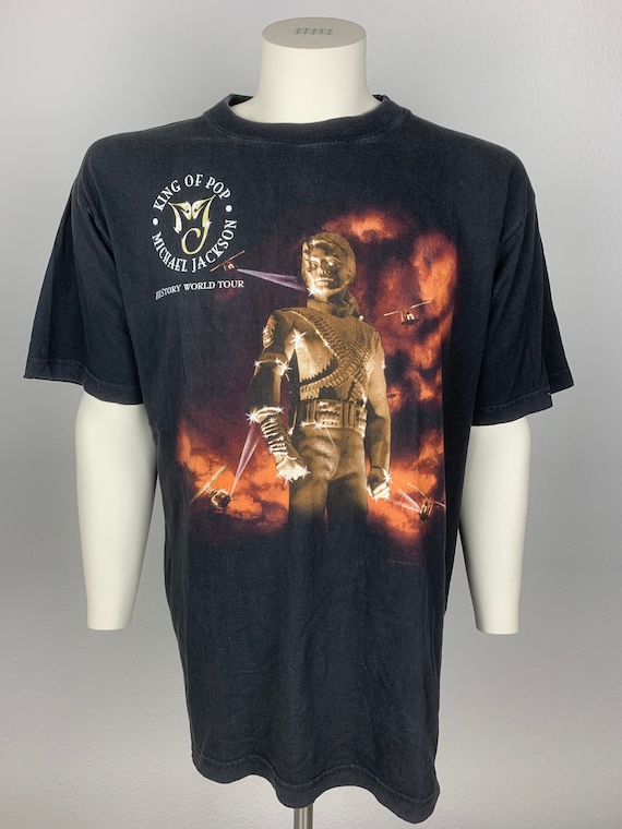 MICHAEL JACKSON 1997 T-shirt Vintage / History World Tour / King