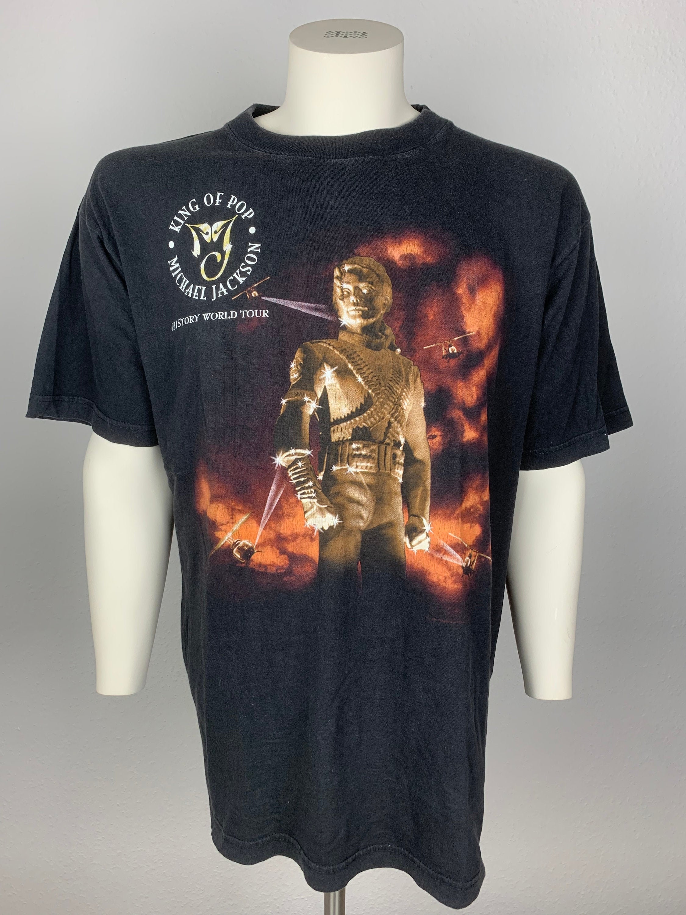 MICHAEL JACKSON 1997 T-shirt Vintage / History World Tour / King