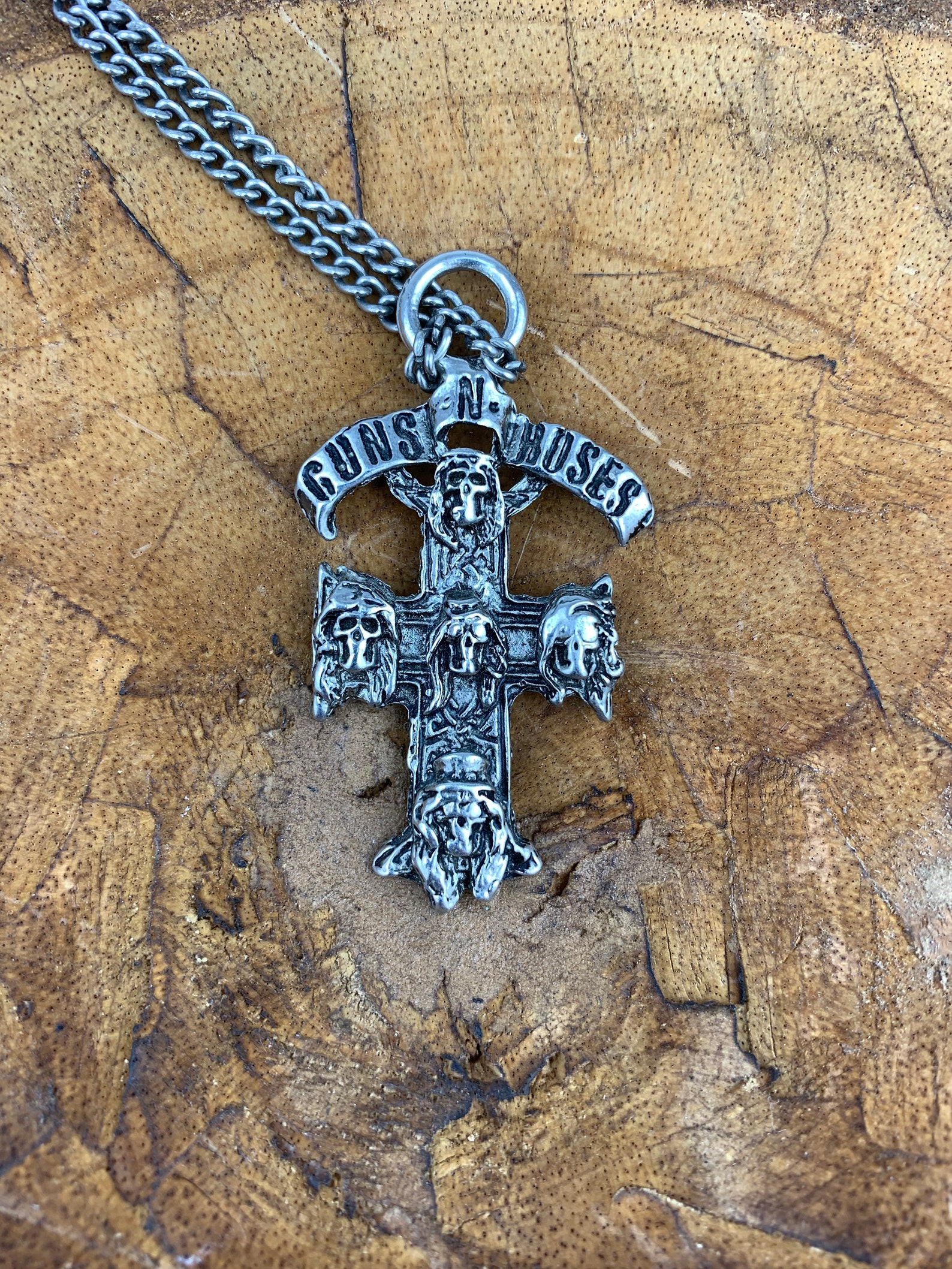 GUNS N ROSES 1989 Pendant Vintage / Necklace / Axl Rose / | Etsy