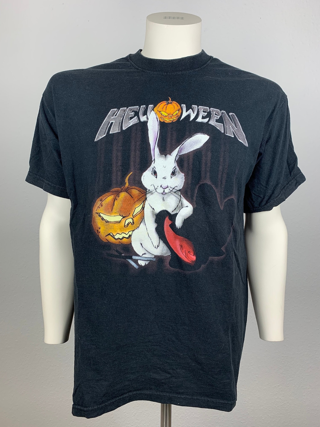 Helloween/Tシャツ　XL HELLOWEEN 00's Tシャツ / ラビッツ・オン・ザ・ラン・ツアー - Etsy 日本