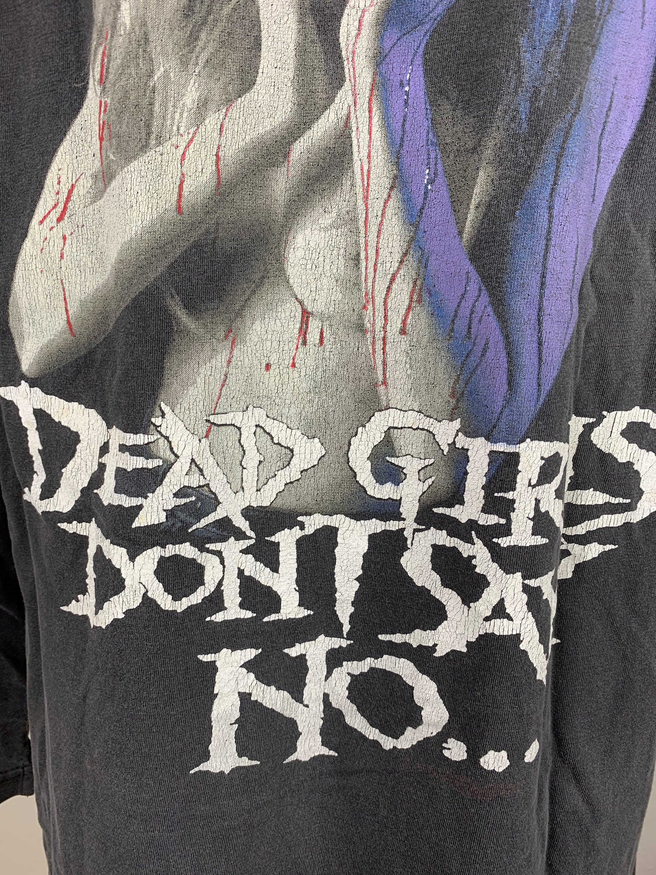 CRADLE OF FILTH 1997 T-shirt Vintage / Dead Girls Don't Say No