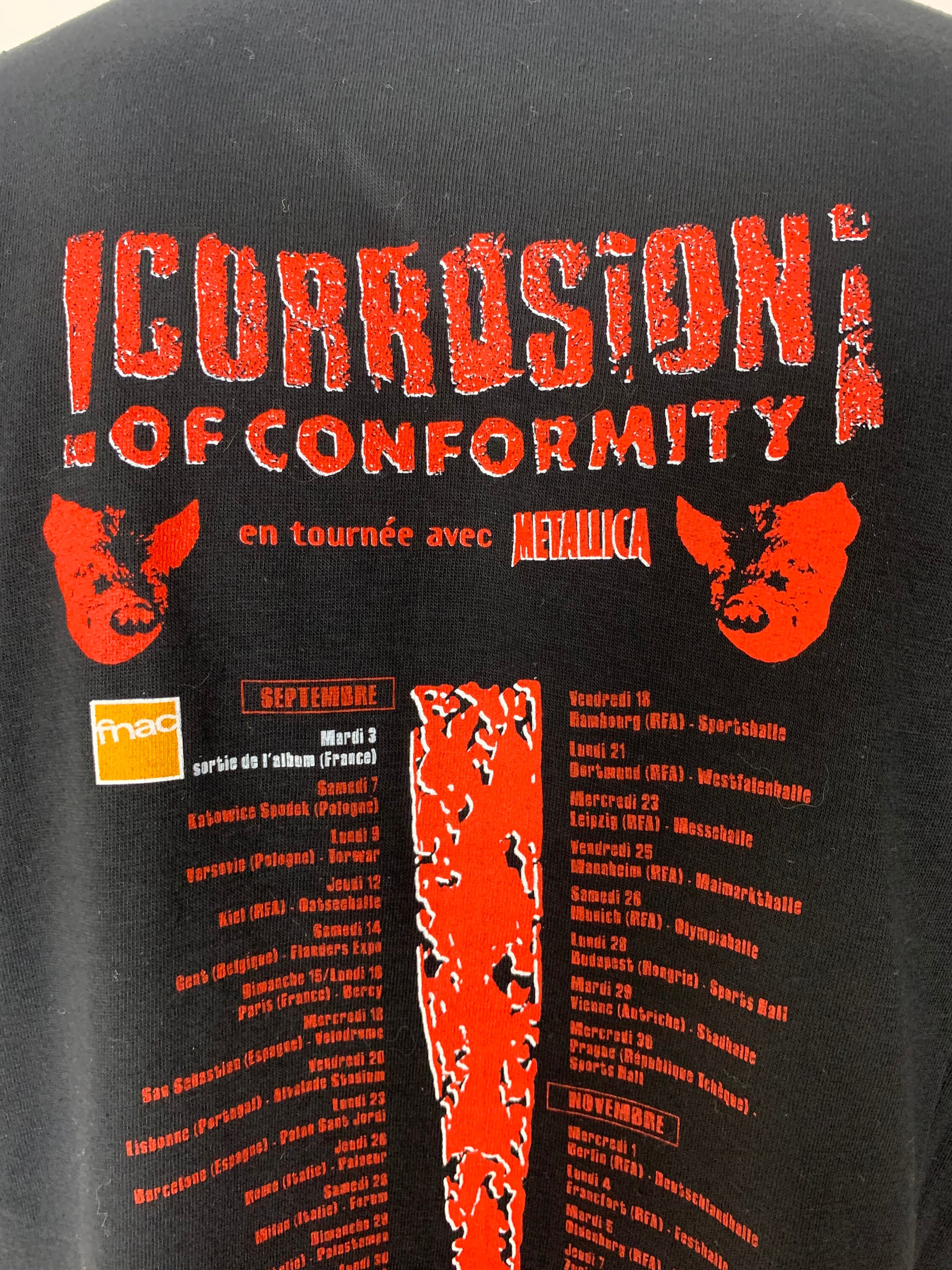 CORROSION OF CONFORMITY 90's T-shirt Vintage / Wiseblood CORROSION OF CONFORMITY 90's T-shirt Vintage / Wiseblood
