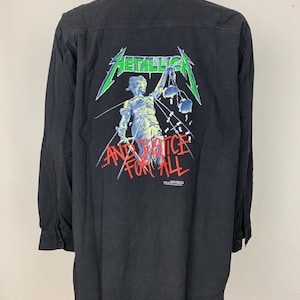 METALLICA 1988 Shirt Vintage / And Gerechtigkeit für alle
