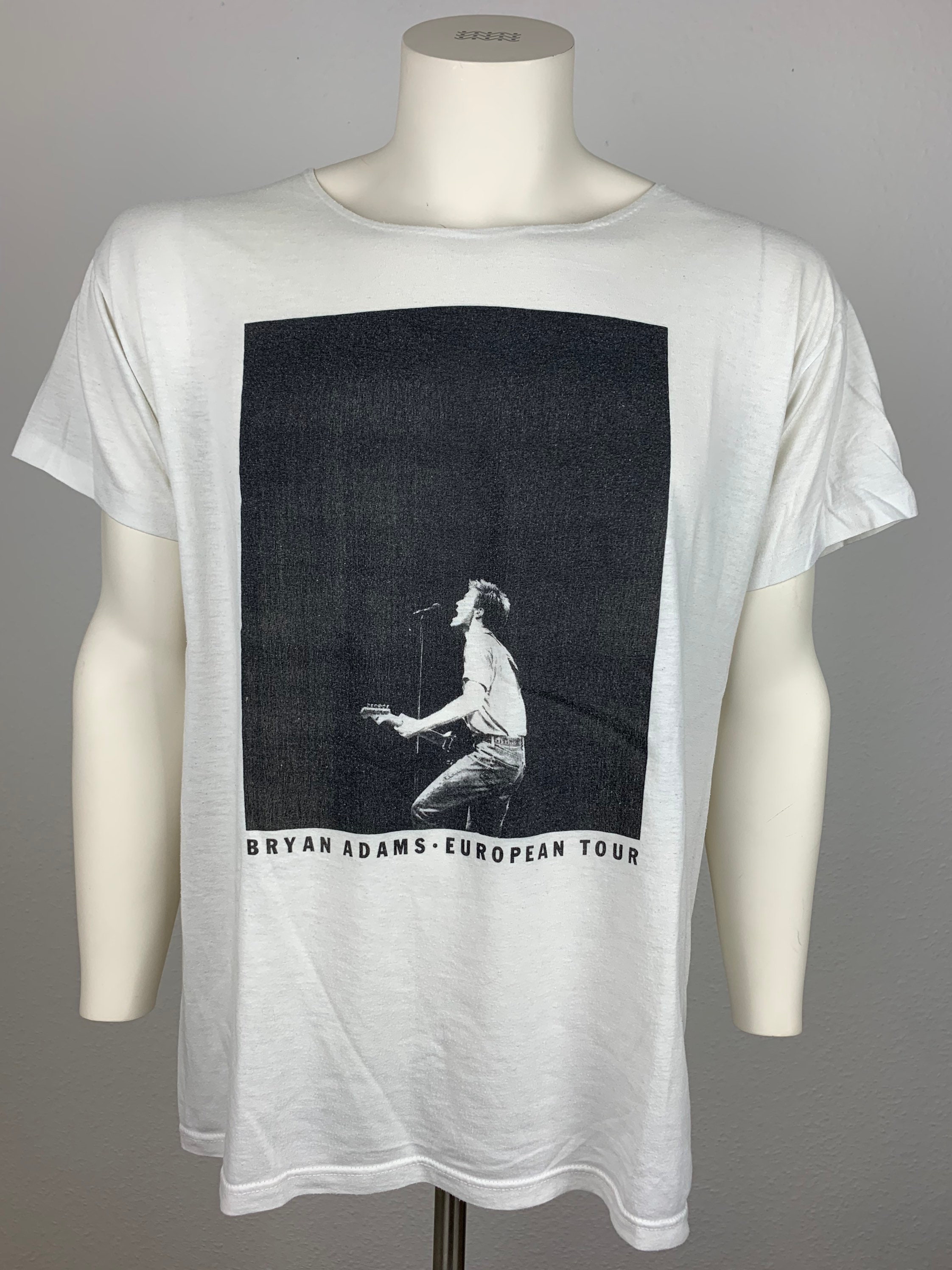 BRYAN ADAMS 1988 T-shirt Vintage / European Tour 1988 - Etsy