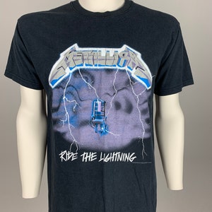 METALLICA 1994 T-Shirt Vintage / Ride The Lightning