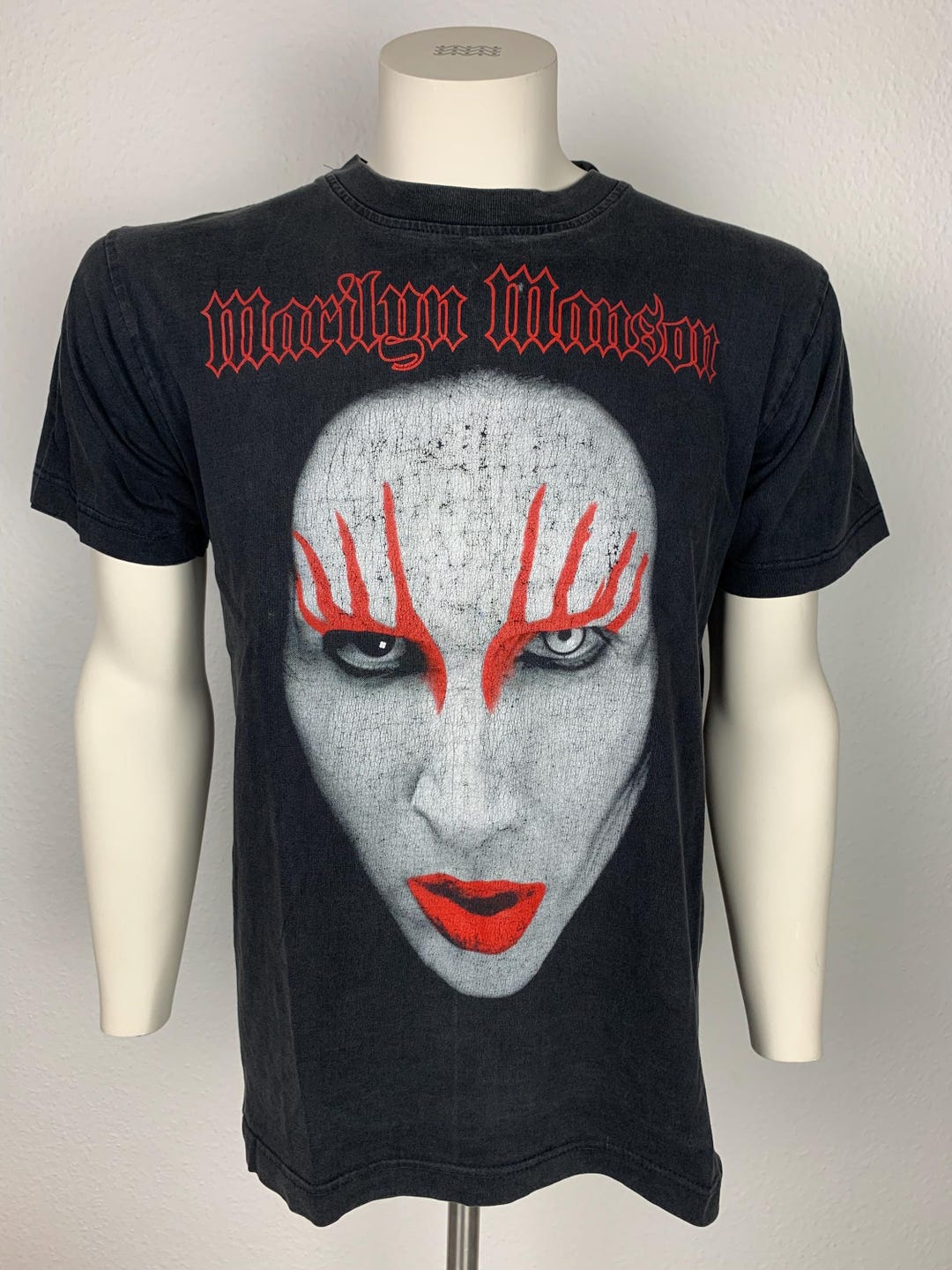 Marilyn Manson 90's T-shirt Vintage - Etsy