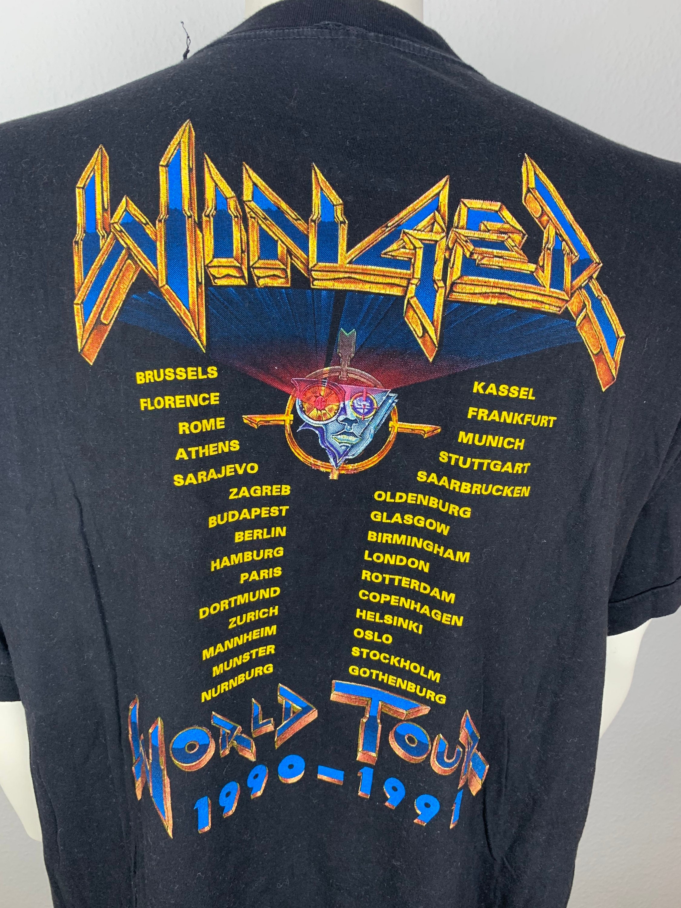 WINGER 1990 T-shirt Vintage / World Tour - Etsy
