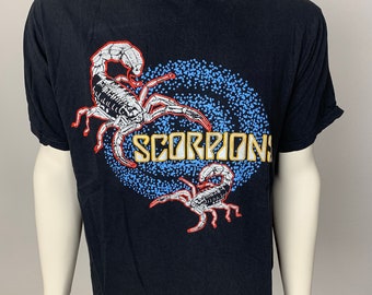 SCORPIONS 90's T-shirt Vintage - Etsy