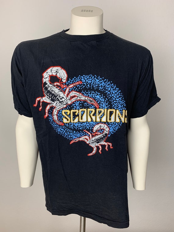 90's スコーピオンズ　Tシャツ Scorpions DOKKEN メタリカ Iron Maiden HALLOWEEN Judas Priest SCORPIONS 90\u0027s T-shirt Vintage - Etsy UK