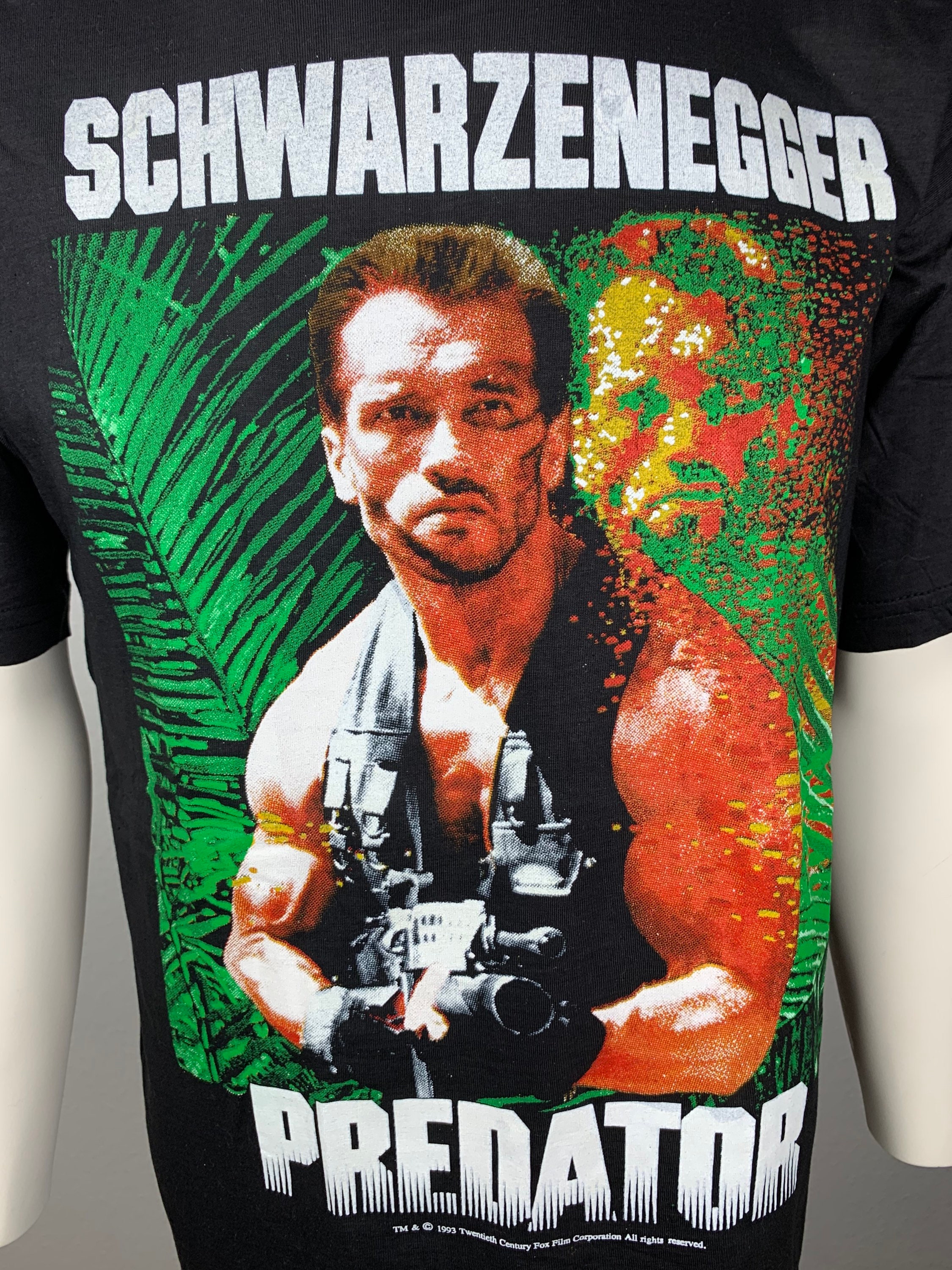 PREDATOR 1993 T-shirt Vintage / Movie T-shirt / Schwarzenegger - Etsy