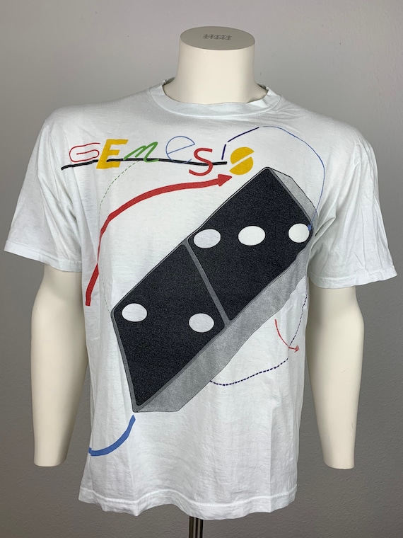 GENESIS 1987 T-shirt Vintage / Invisible Touch Tour - Etsy