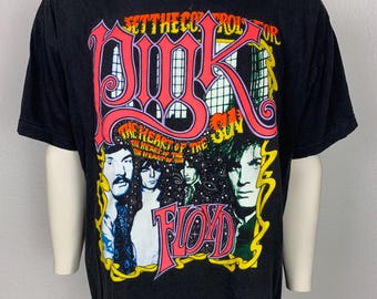 Koszulka PINK FLOYD z lat 80. w stylu vintage