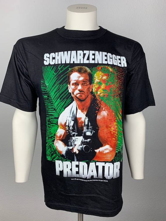 Arnold Schwarzenegger Predator Movie T Shirt 