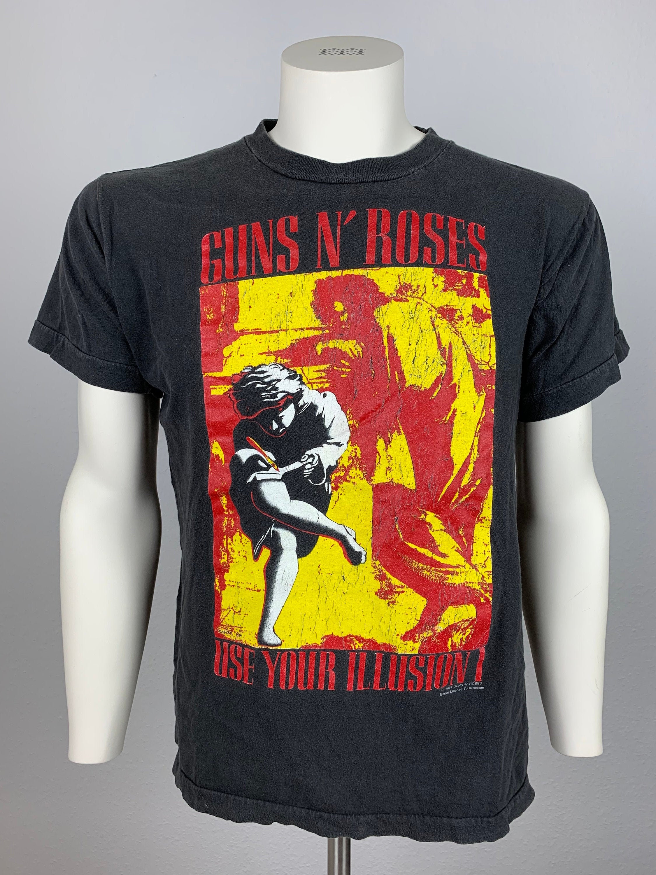 GUNS N ROSES 1991 T-shirt Vintage / Use Your Illusion / Concert Tee - Etsy