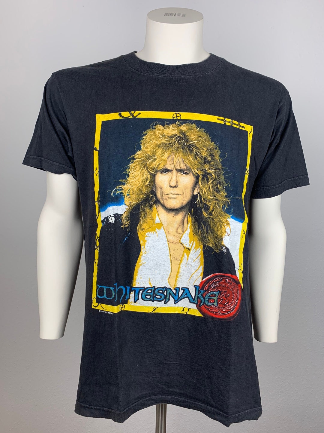 Whitesnake 1990ジャパンツアーTシャツ　サイズL 1990 White Snake tour Vintage T-shirt – The Owl's Attic