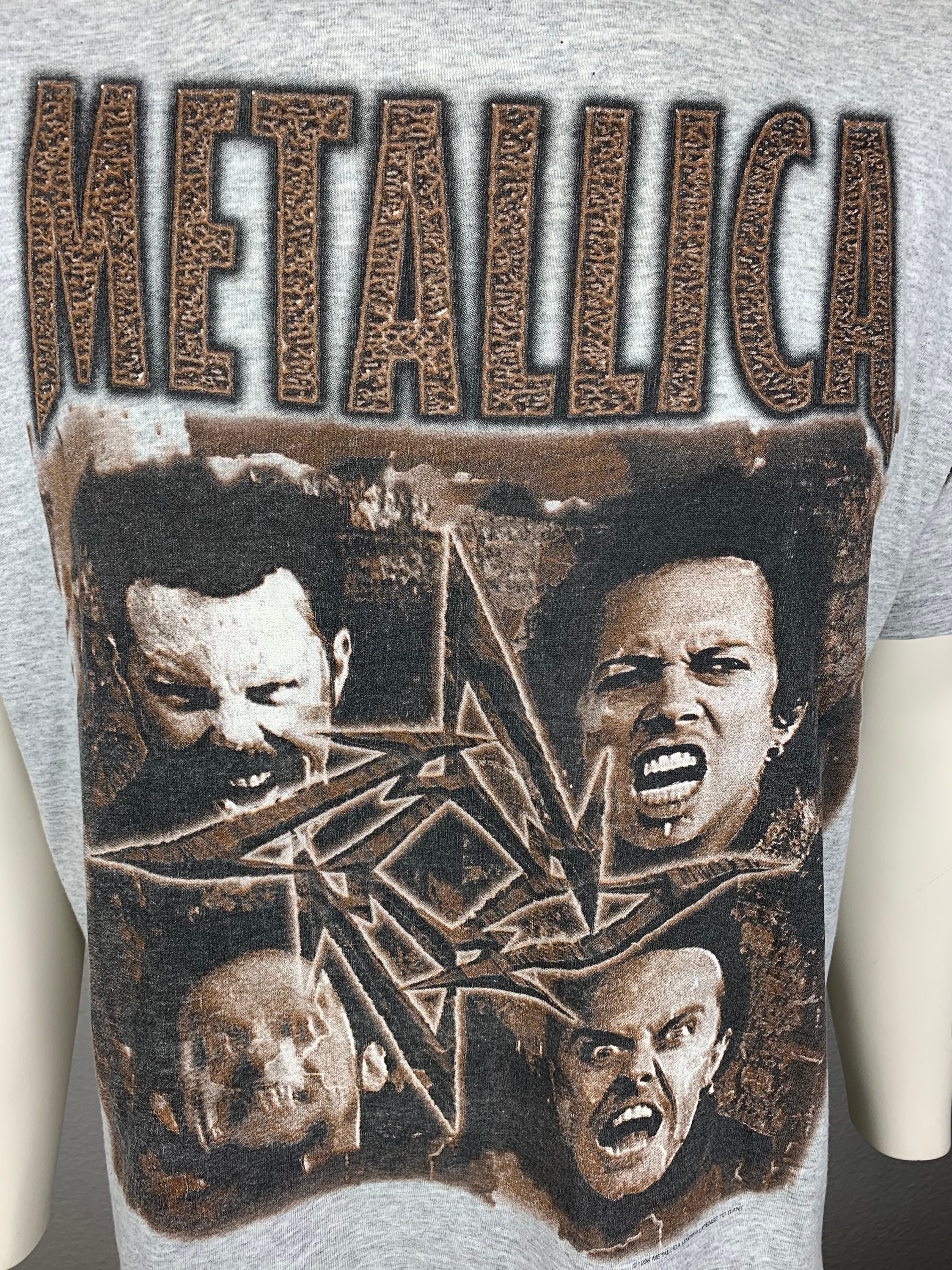 METALLICA 1996 T-shirt Vintage / Poor Touring Me / Concert T-shirt