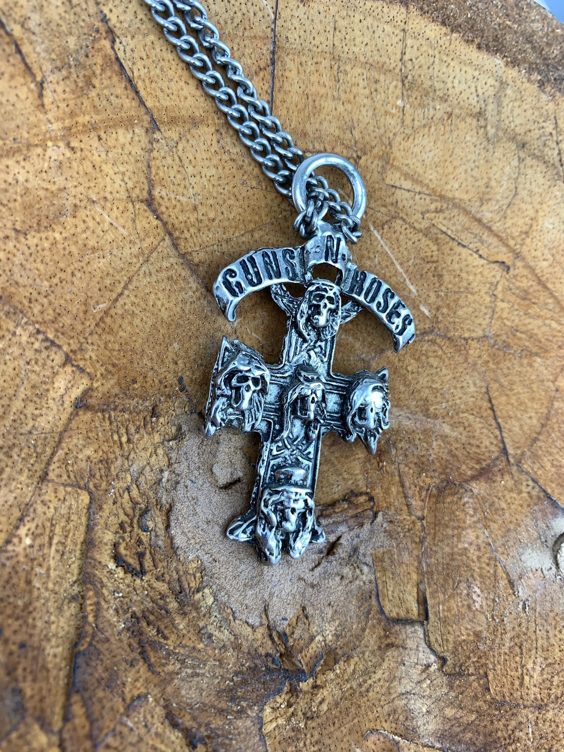 GUNS N ROSES 1989 Pendant Vintage / Necklace / Axl Rose / | Etsy