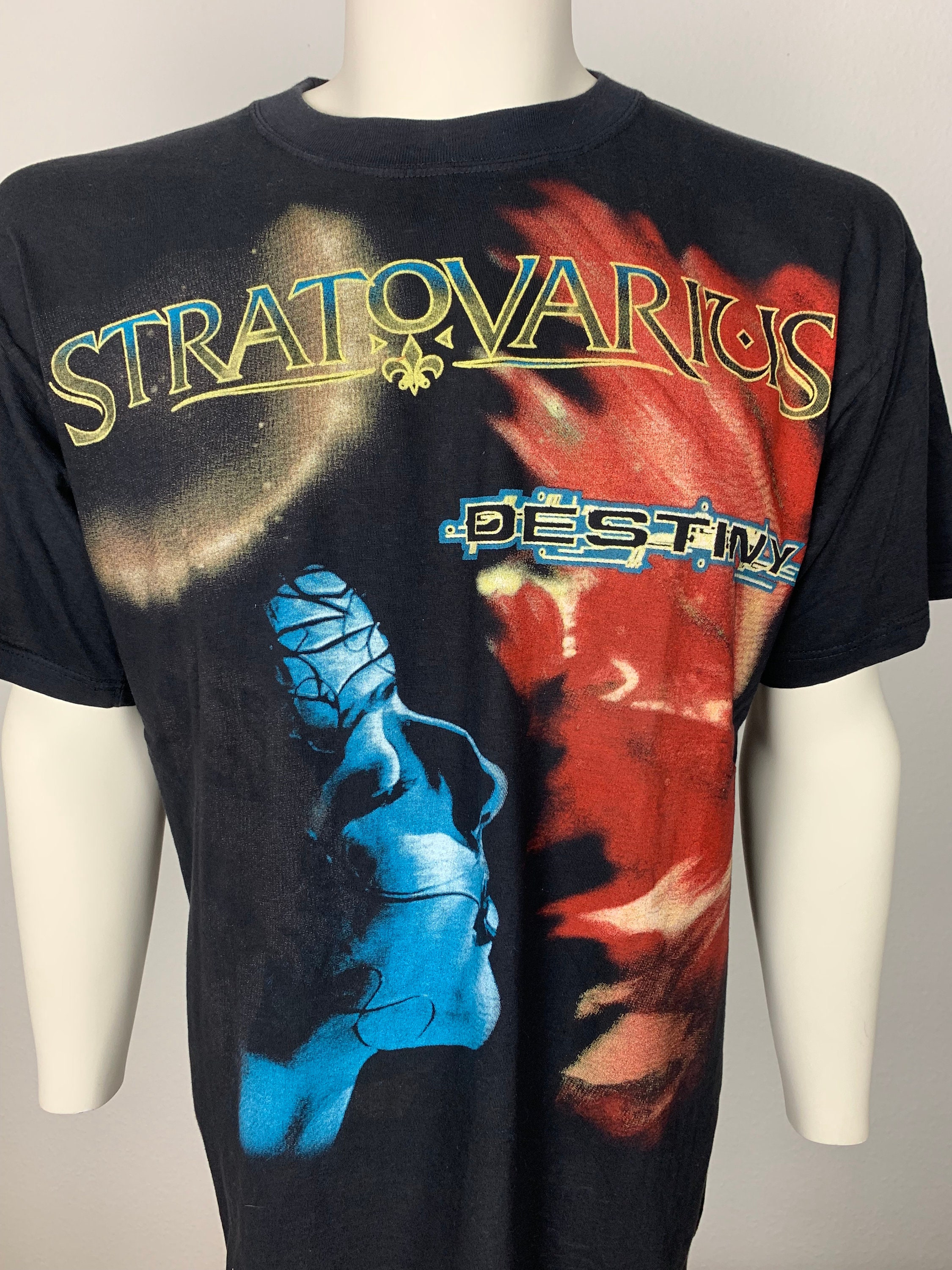 STRATOVARIUS 1999 Tシャツ ヴィンテージ / Destiny - Etsy 日本